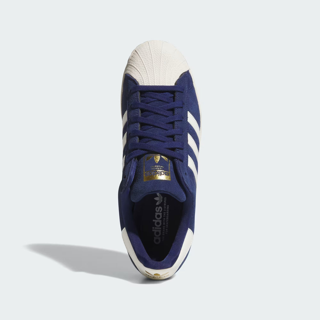 Adidas Superstar Dark Blue/Chalk White/Gold Metallic