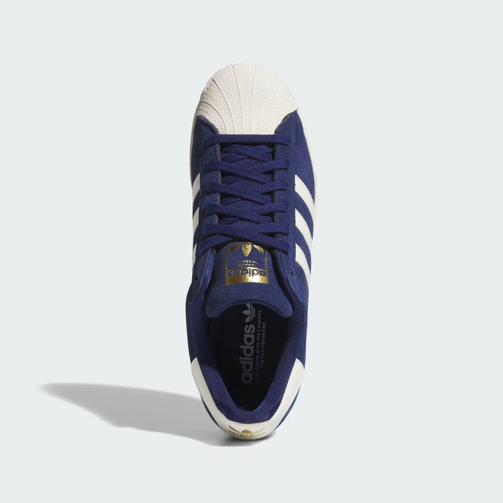 Adidas Superstar Dark Blue/Chalk White/Gold Metallic