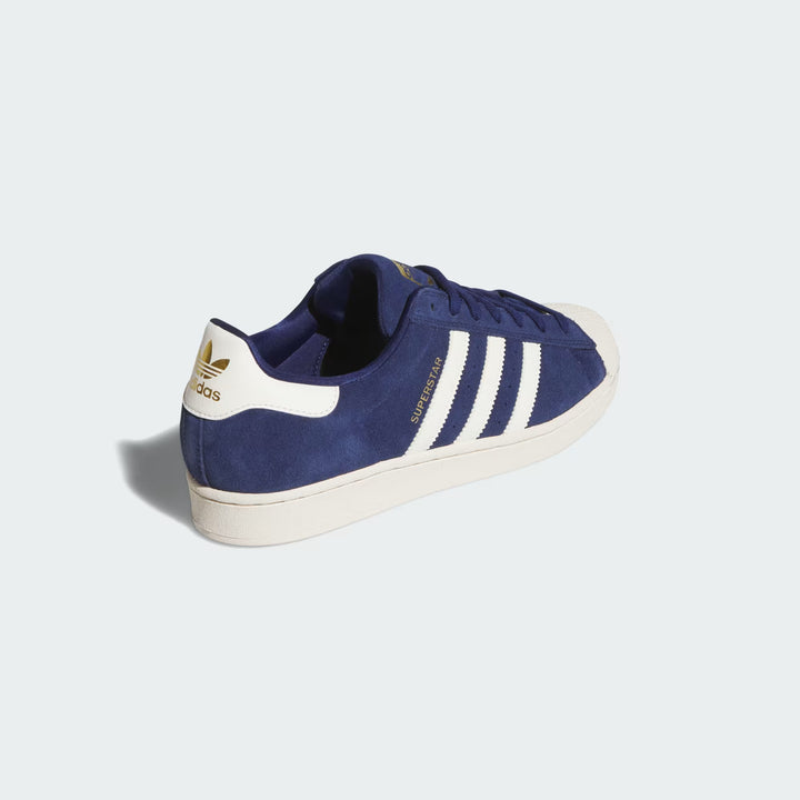 Adidas Superstar Dark Blue/Chalk White/Gold Metallic