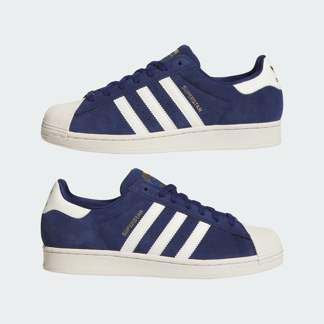 Adidas Superstar Dark Blue/Chalk White/Gold Metallic