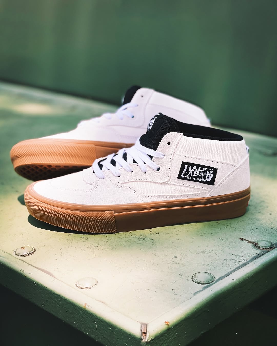 Vans Skate Half Cab Antique White/Gum