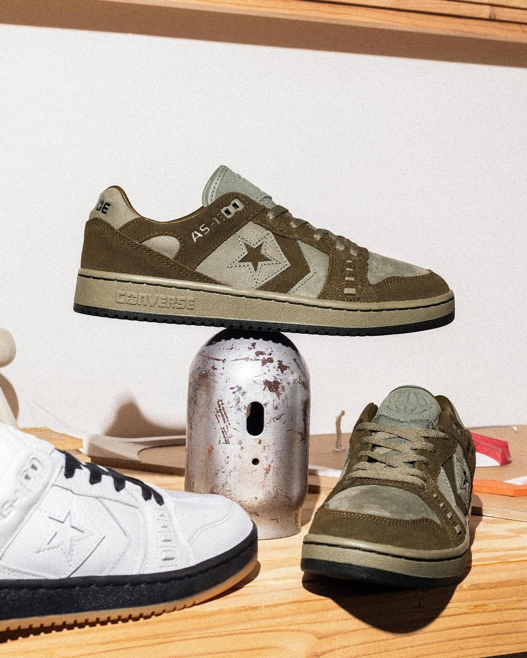 Converse AS-1 Pro x Sneeze Olive Submarine/Surplus Olive