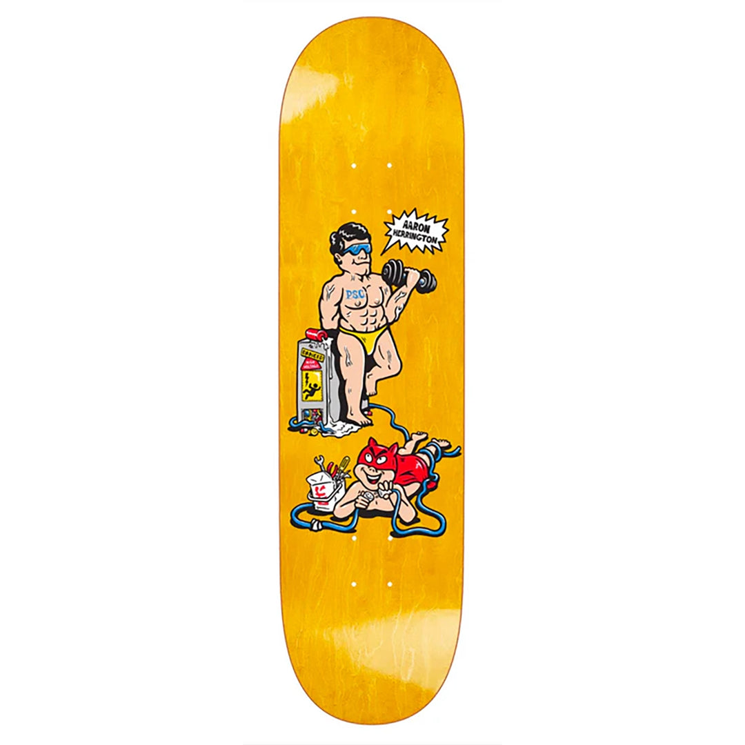 Polar Skate Co. Aaron Herrington Pumping Iron Deck 8.5"