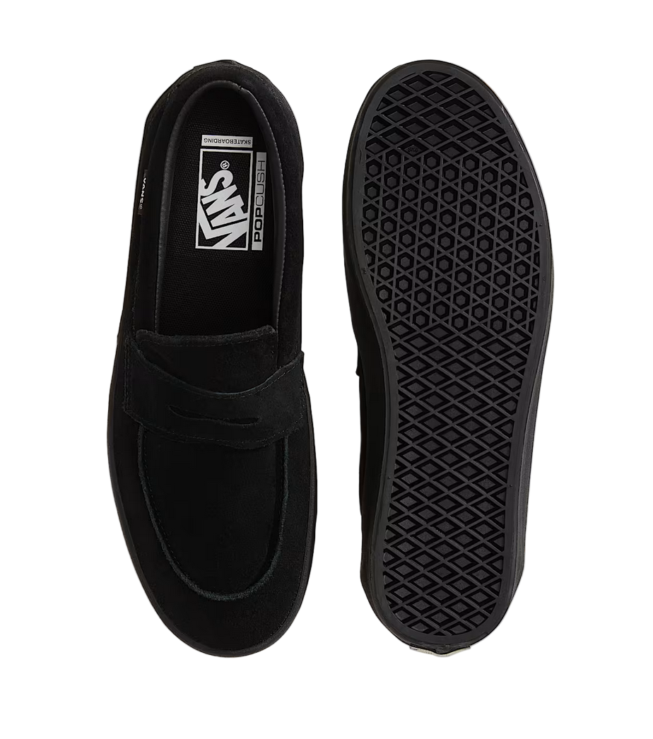 Vans Skate Loafer Suede Black/Black
