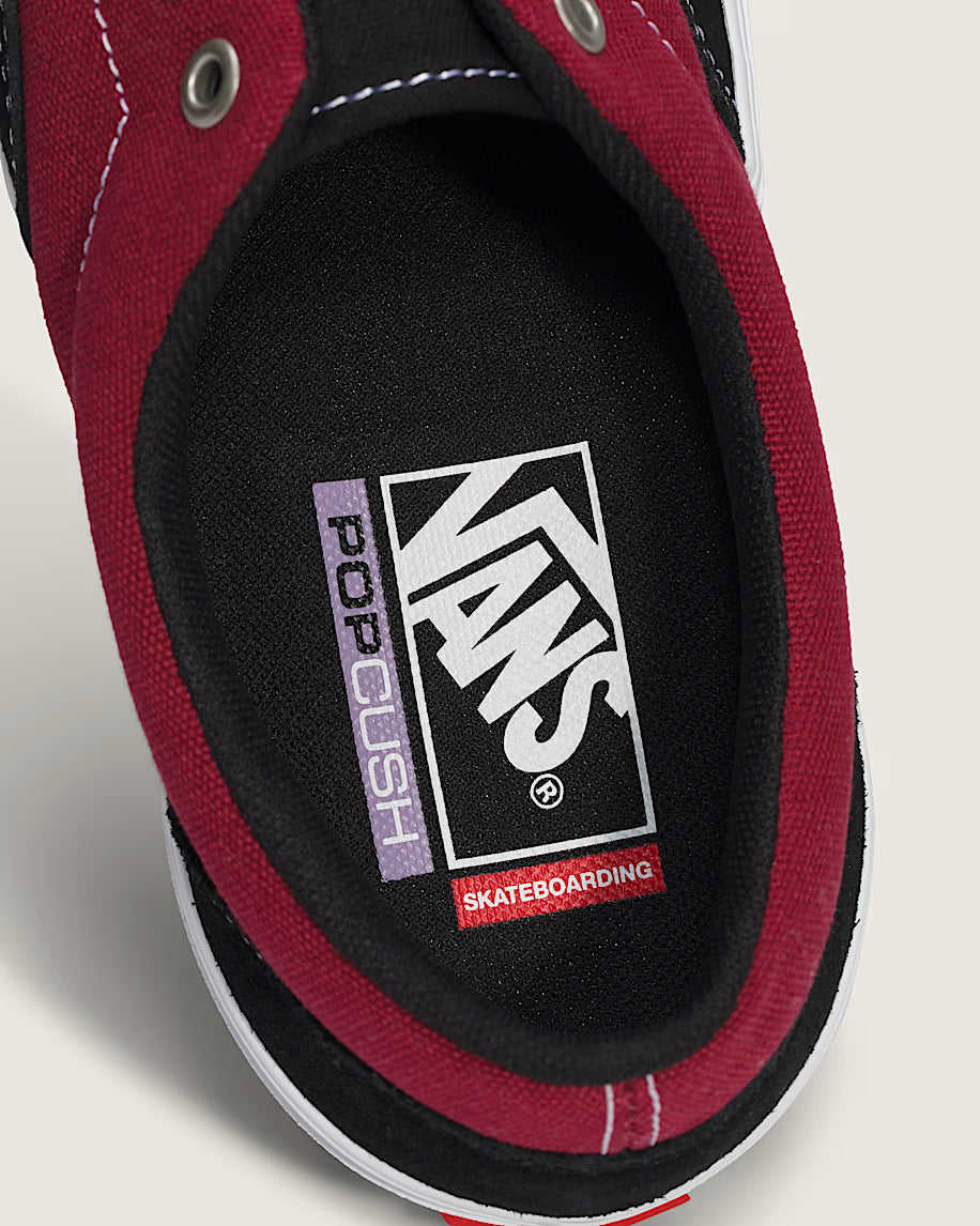 Vans Skate Era Black/Dark Red