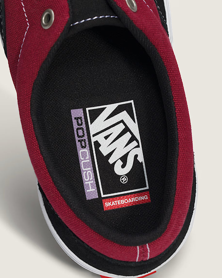Vans Skate Era Black/Dark Red