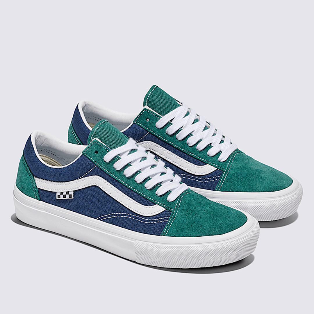 Vans Skate Old Skool Tartan Green/Blue