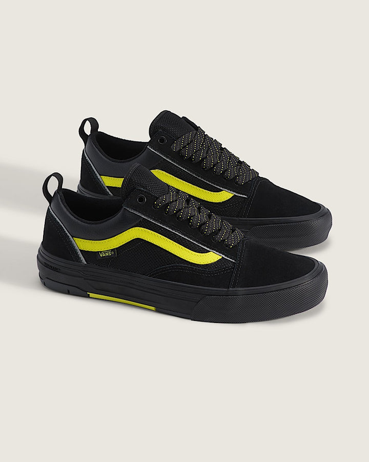 Vans Skate Old Skool Wafflecup Reflective Black/Lime