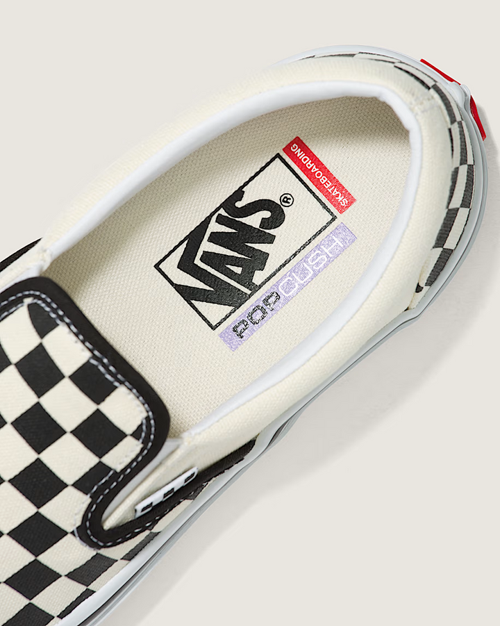 Vans Skate Slip On Checkerboard Black/Off White