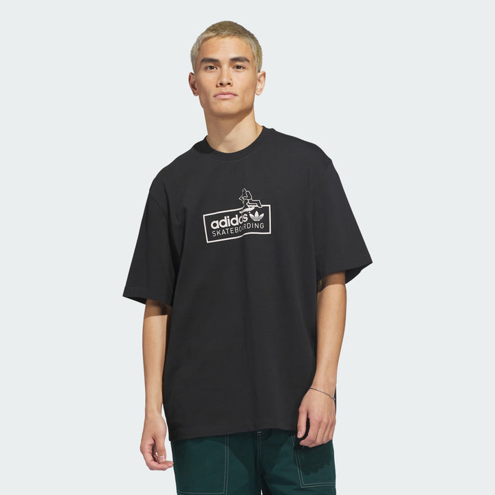 Adidas x Gonz Logo Tee T-Shirt - Black/Ice Purple