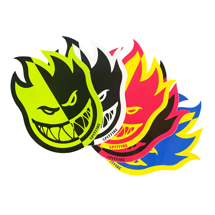 Spitfire Fireball Sticker - 2 Tone Fill (5 Pack)