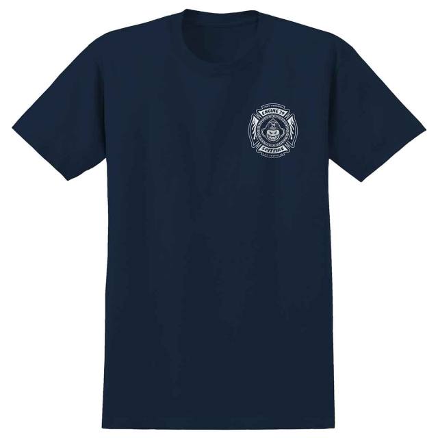 Spitfire X SFFD Engine 29 T-Shirt - Navy