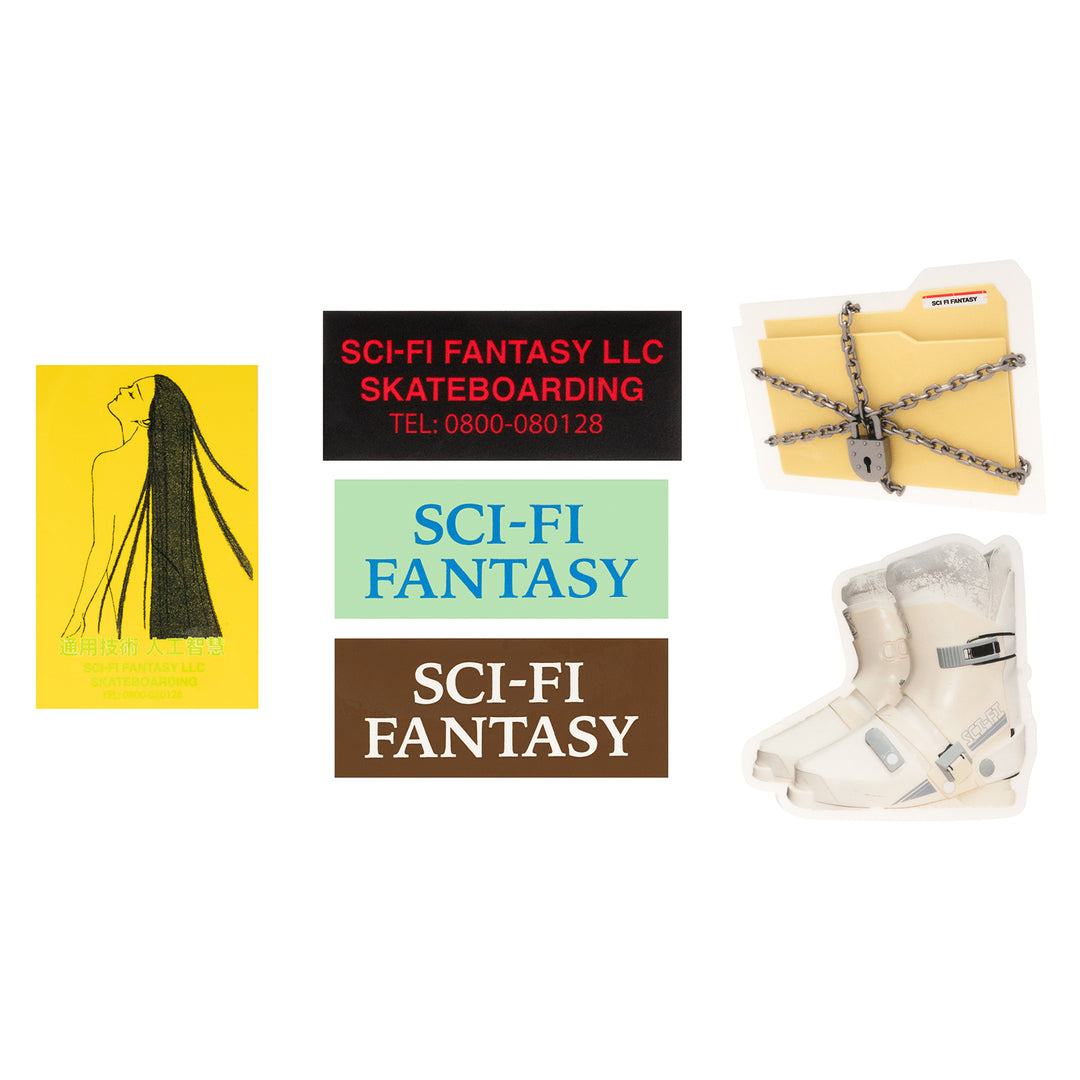 Sci-Fi Fantasy Sticker Pack FA23 (6 Count)