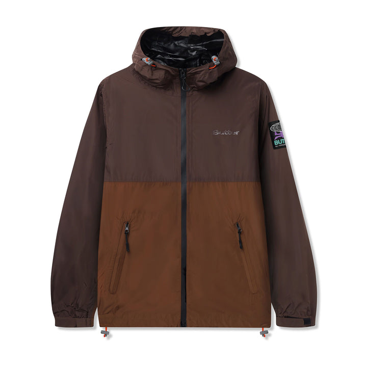 Butter Goods T-Rain Jacket - Brown