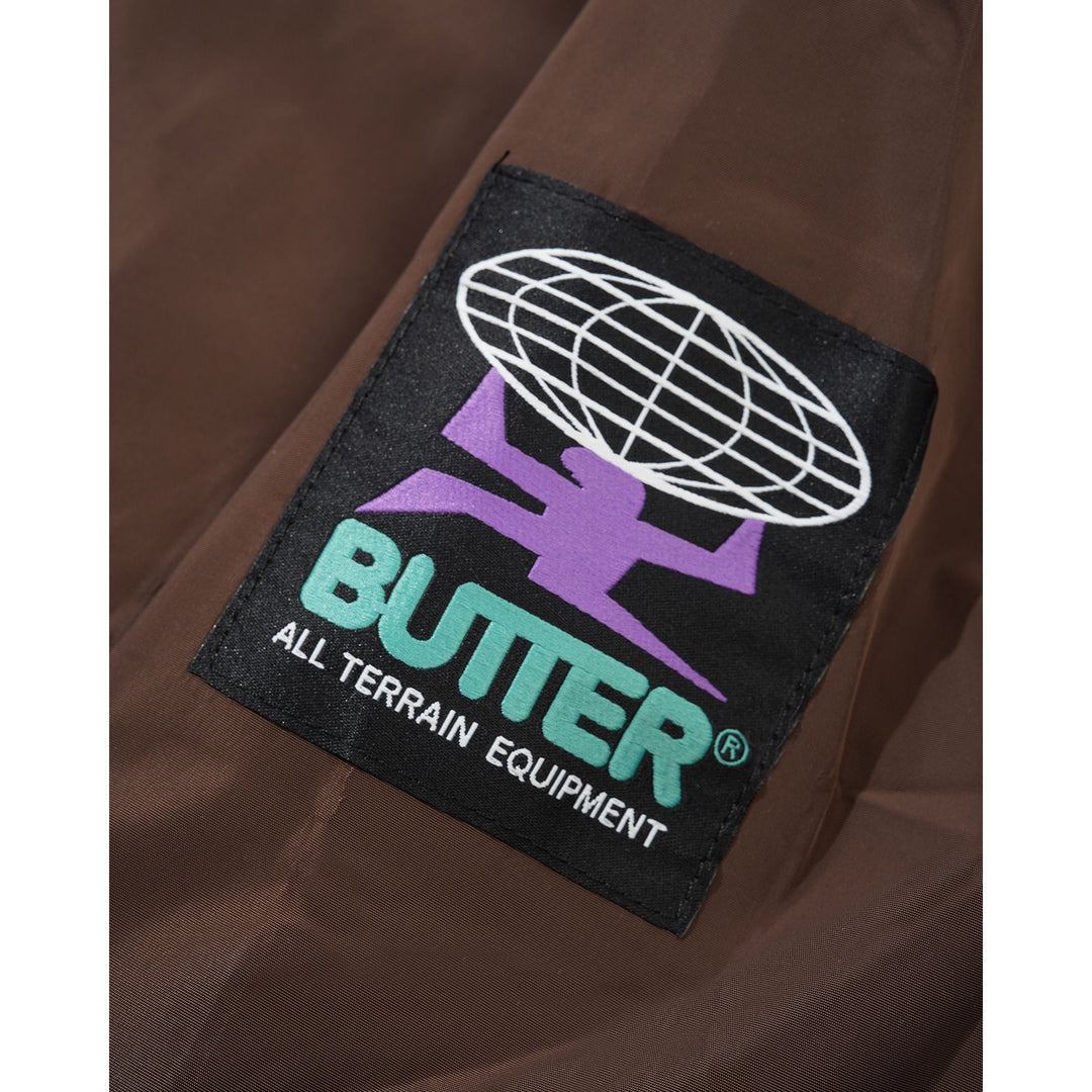 Butter Goods T-Rain Jacket - Brown