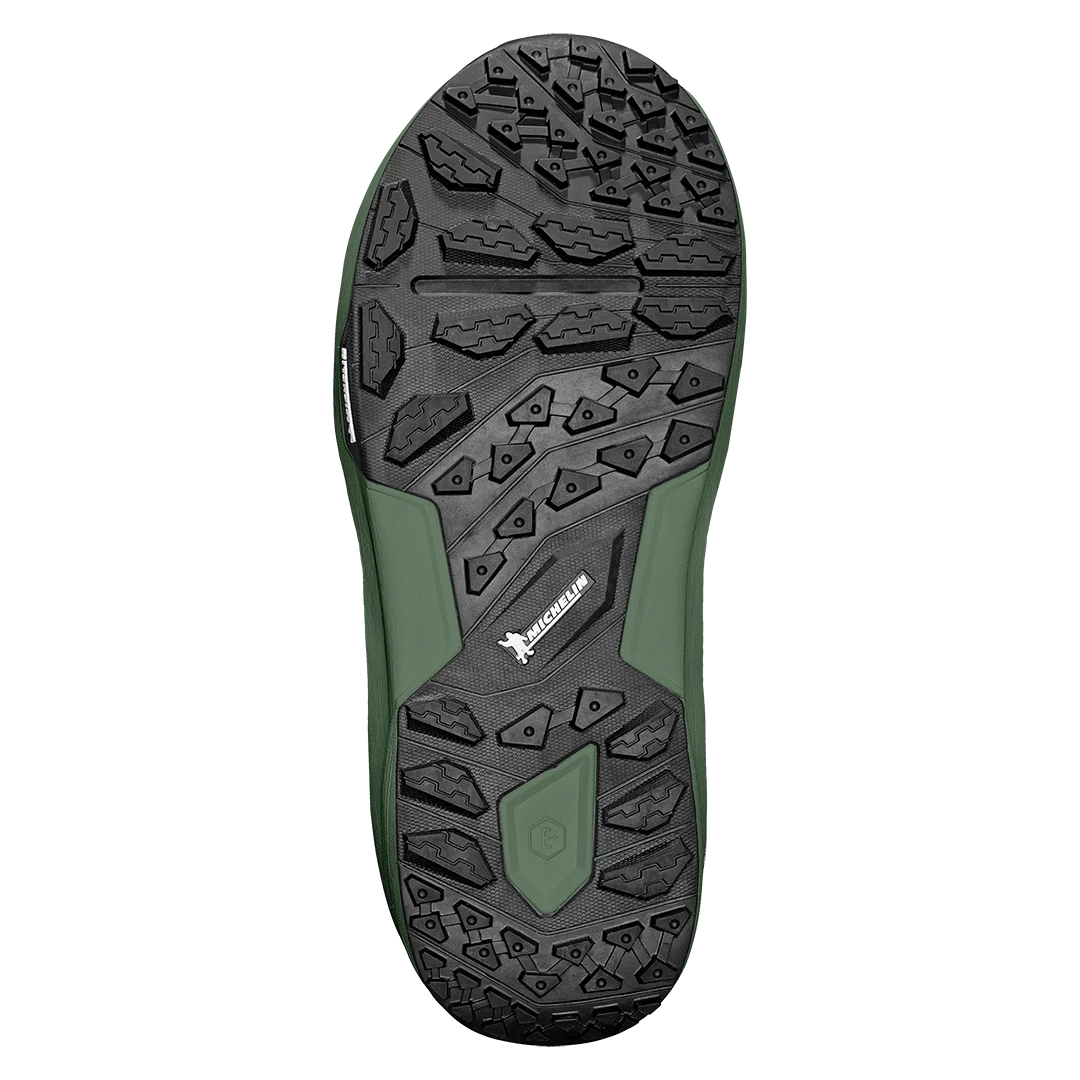 Thirty Two Men's TM-2 XLT (Double BOA®) X Grenier Snowboard Boots - Black/Green