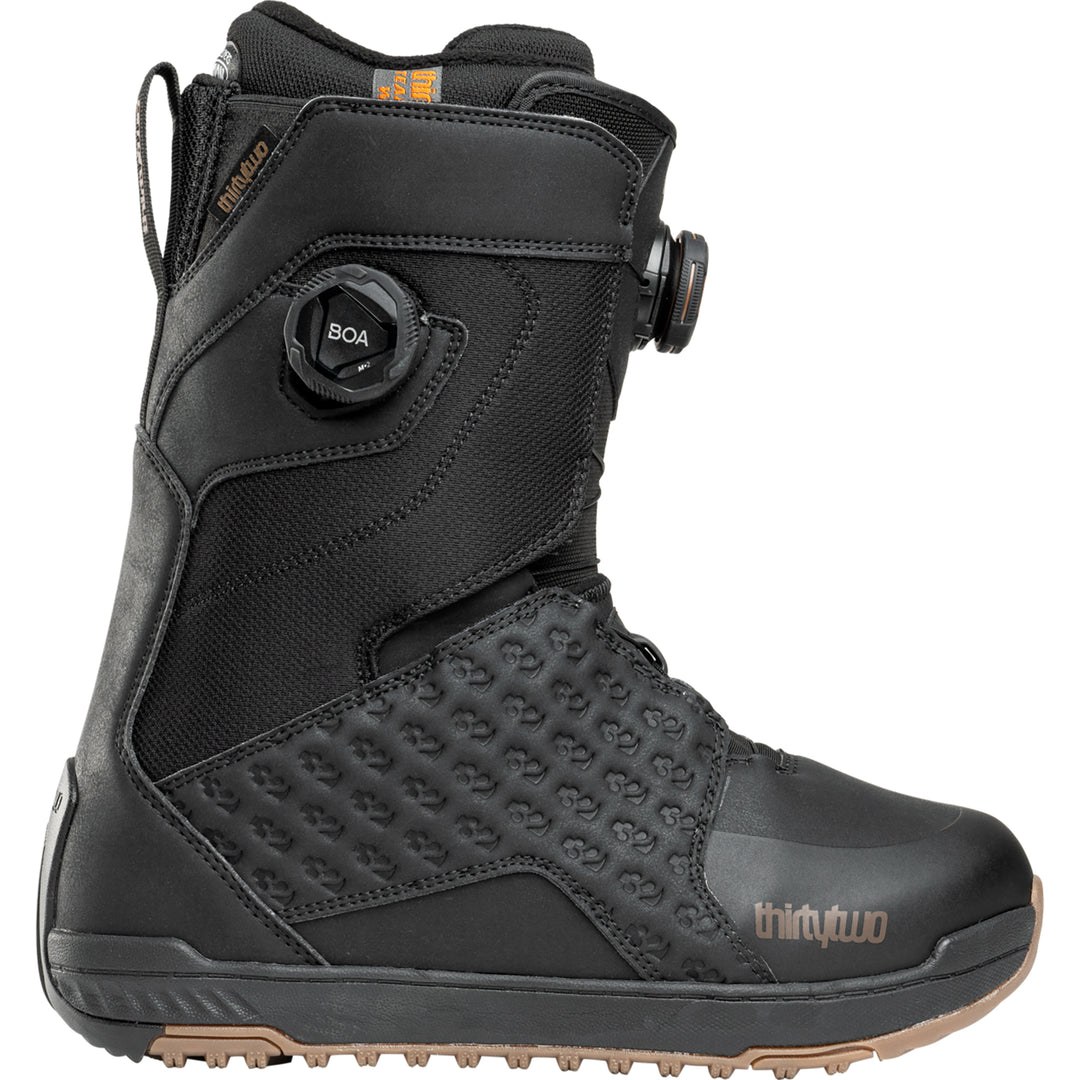 ThirtyTwo Lashed Double BOA Snowboard Boots Black/Black/Gum