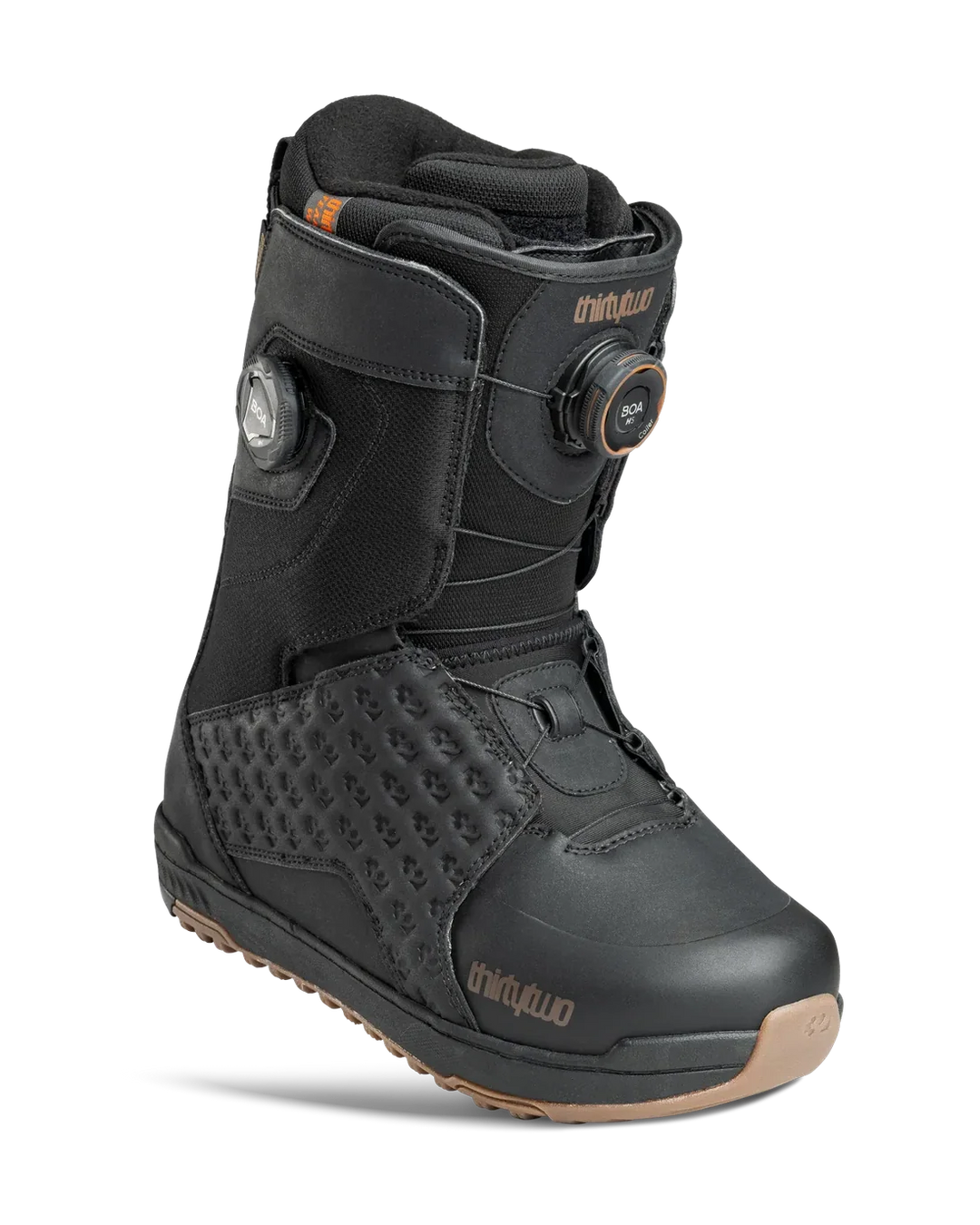 ThirtyTwo Lashed Double BOA Snowboard Boots Black/Black/Gum