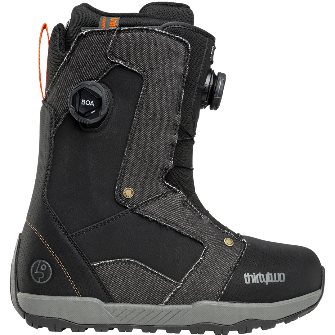 ThirtyTwo x Public STW Double Boa Snowboard Boots Black Denim