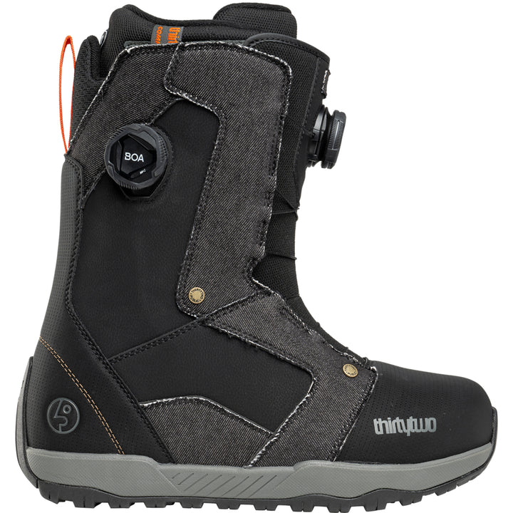 ThirtyTwo x Public STW Double Boa Snowboard Boots Black Denim