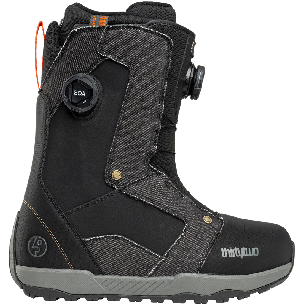 ThirtyTwo x Public STW Double Boa Snowboard Boots Black Denim
