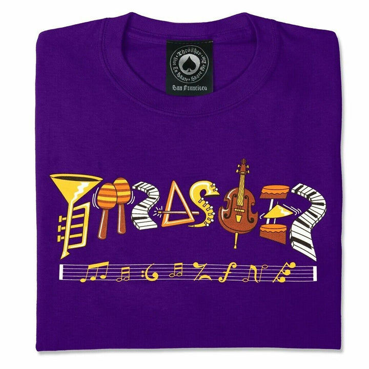 Thrasher Fillmore T-Shirt Purple