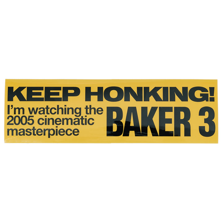 Jenkem Baker 3 Bumper Sticker