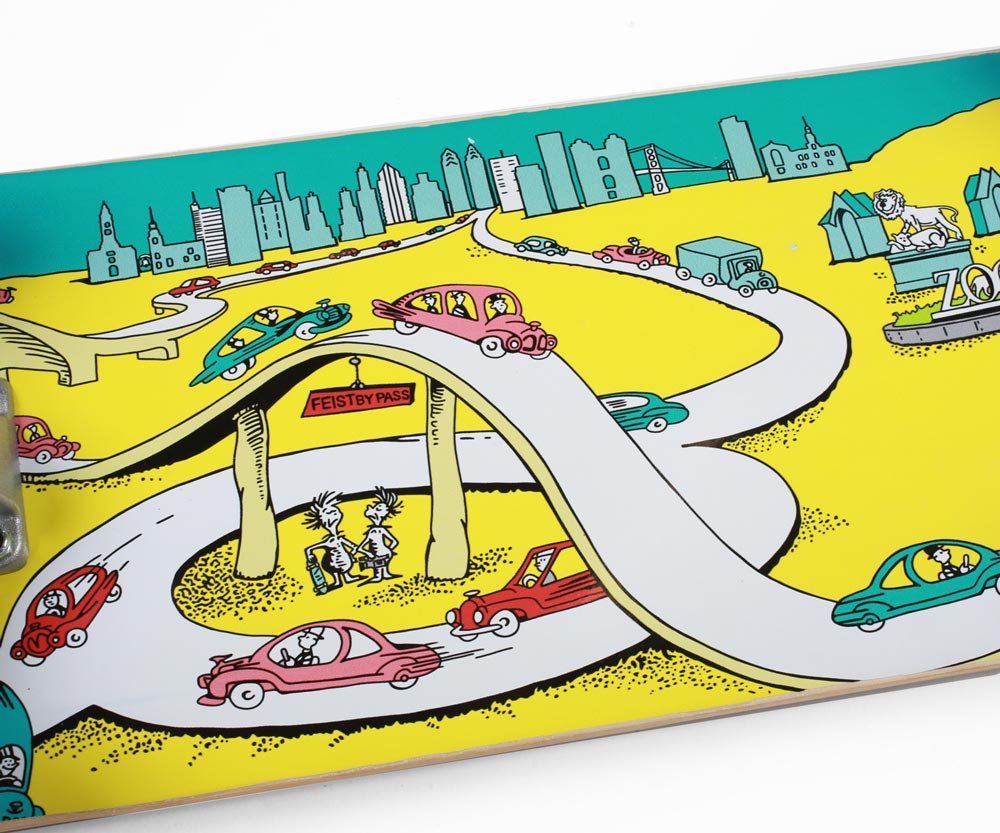 Traffic Josh Feist Places You'll Go Complete Skateboard