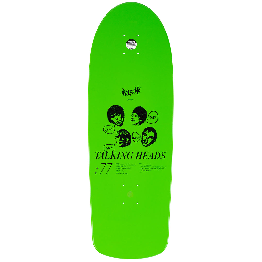 Welcome x Talking Heads Psycho On Boar Green Dip Deck 10.125"