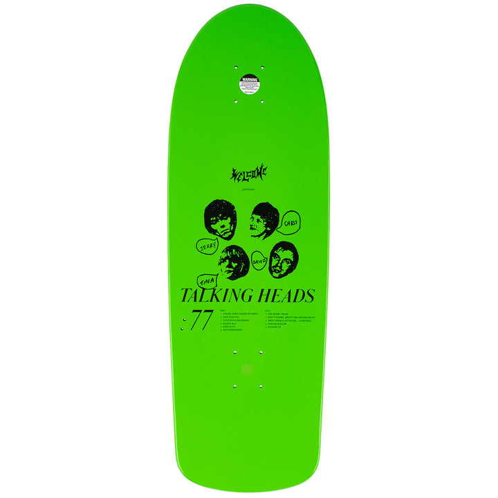 Welcome x Talking Heads Psycho On Boar Green Dip Deck 10.125"