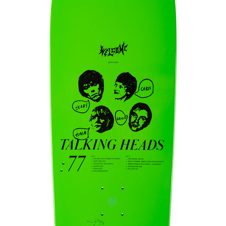 Welcome x Talking Heads Psycho On Boar Green Dip Deck 10.125"