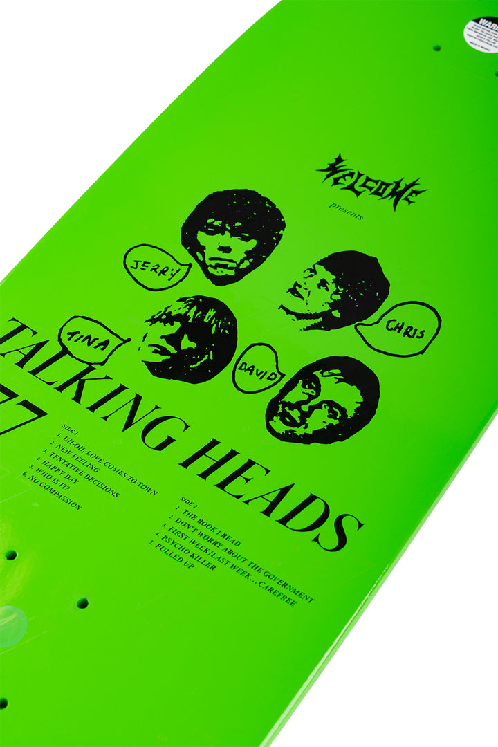 Welcome x Talking Heads Psycho On Boar Green Dip Deck 10.125"
