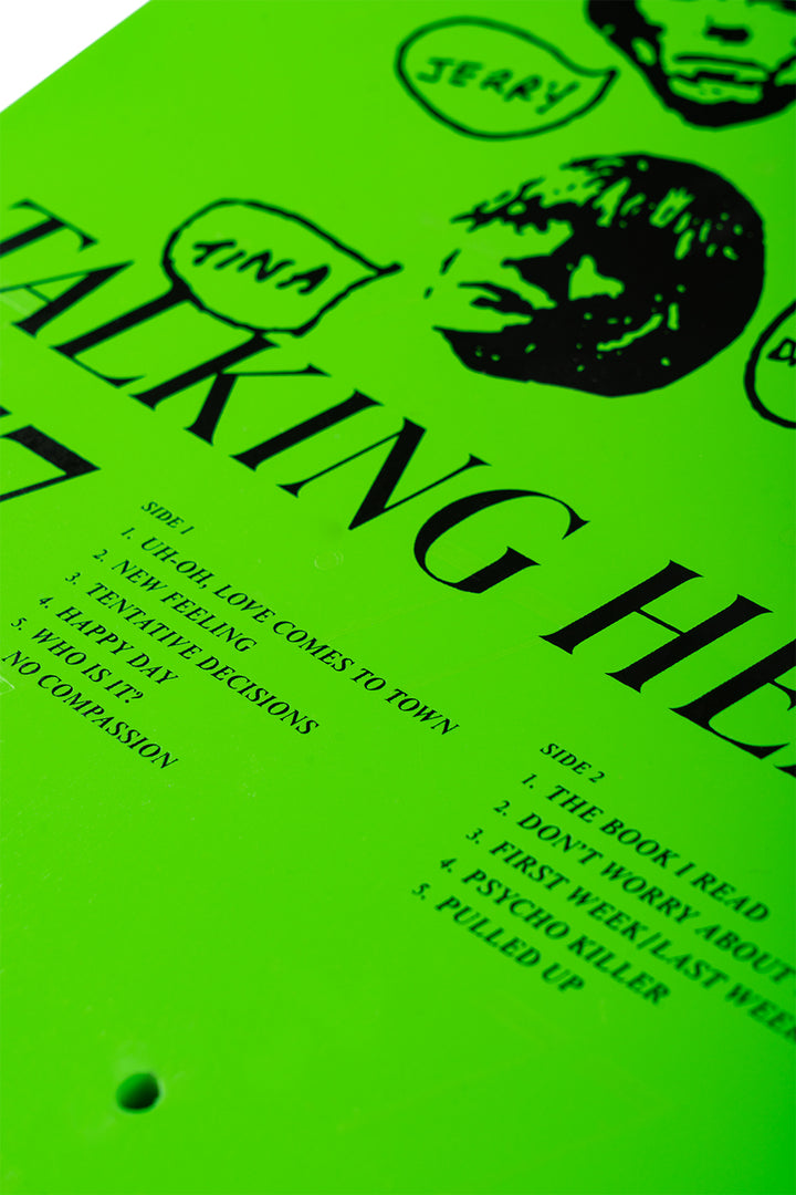 Welcome x Talking Heads Psycho On Boar Green Dip Deck 10.125"