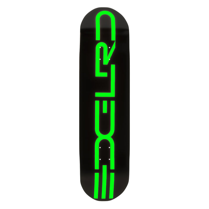 EDGLRD Tech Script Team Deck Black/Green 8.25"