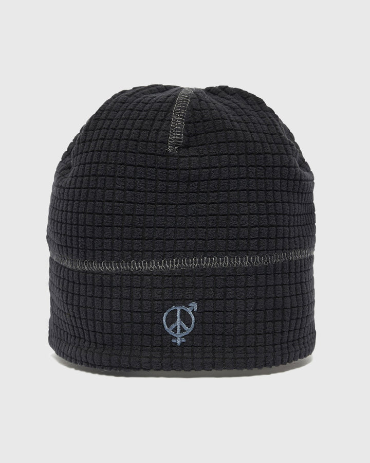 Sex Hippies Reversible Grid Fleece Beanie