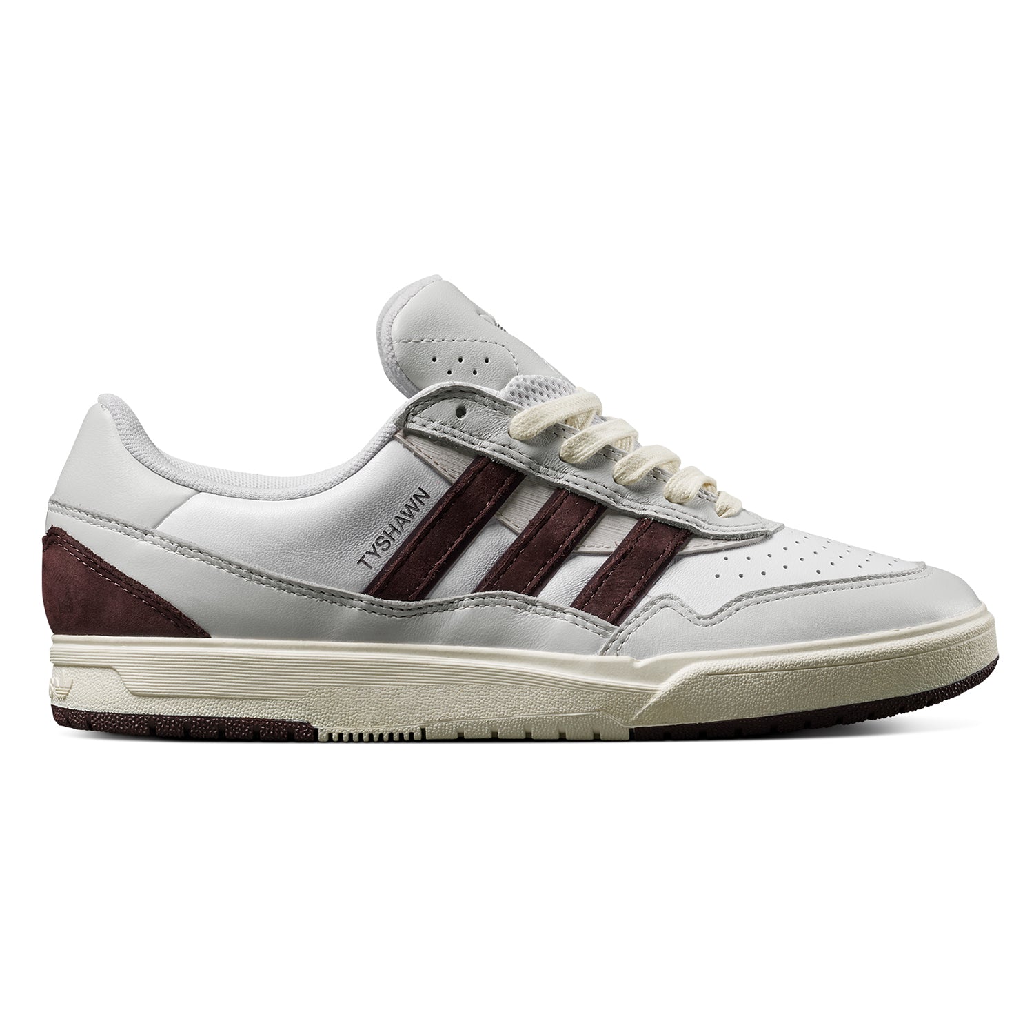【新品未使用】希少 27cm ADIDAS TYSHWAN II Adidas Tyshawn II x Zach Saraceno Crystal White/Shadow Brown