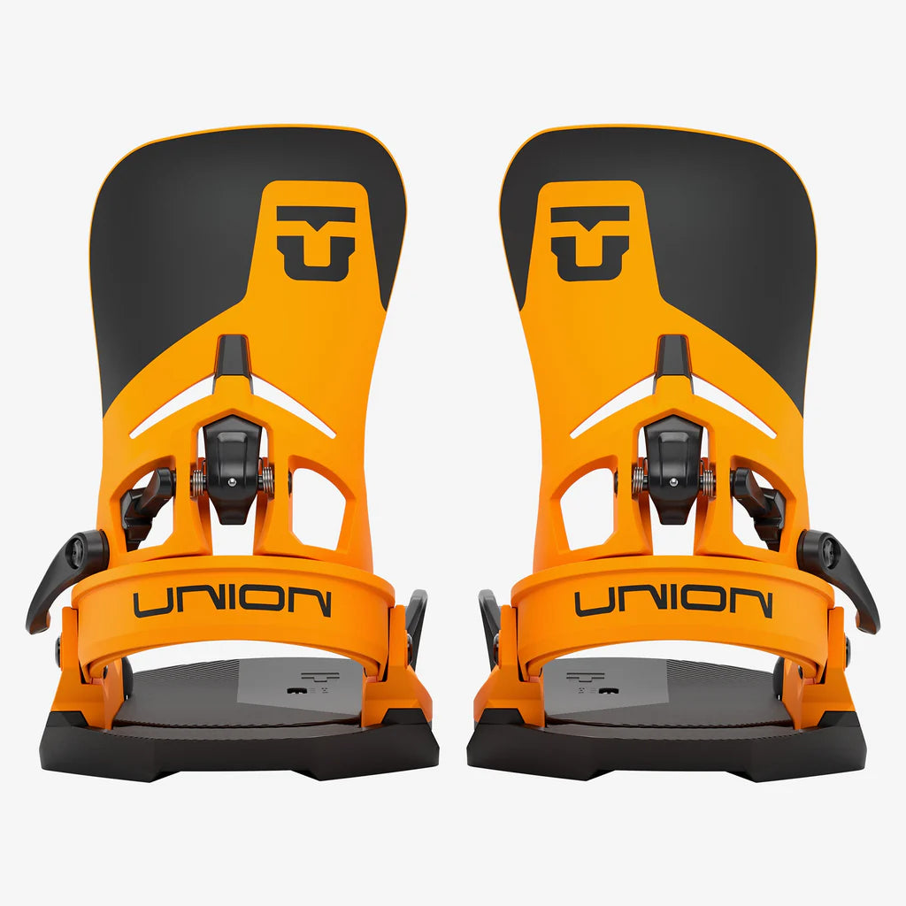 union atlas bindings angry snowboarder Union Atlas Step On Snowboard Bindings 2026 Orange / L