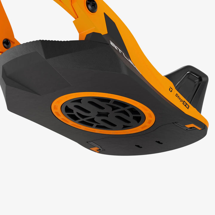 Union Atlas Step On Snowboard Bindings Orange