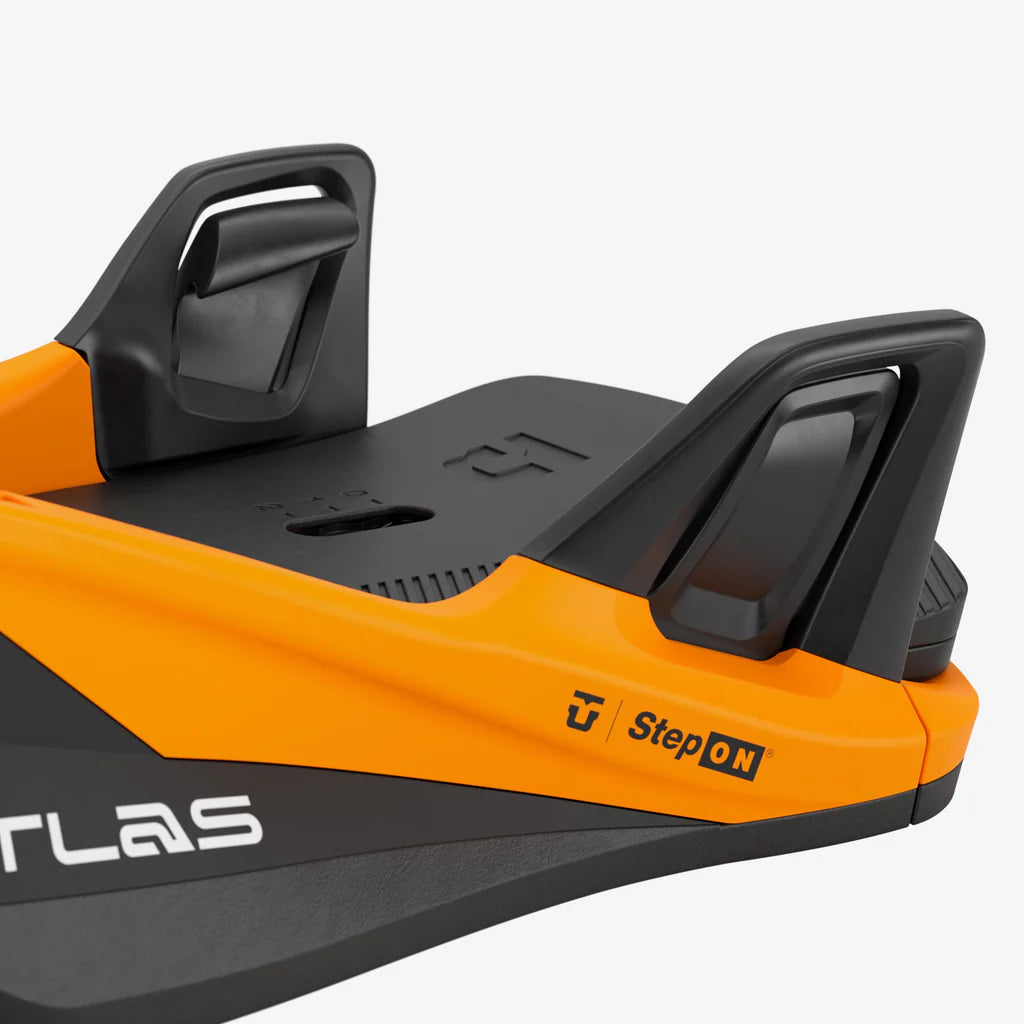 Union Atlas Step On Snowboard Bindings Orange – Eastern Boarder