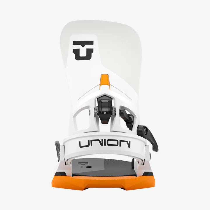 Union Atlas Step On Snowboard Bindings White/Orange