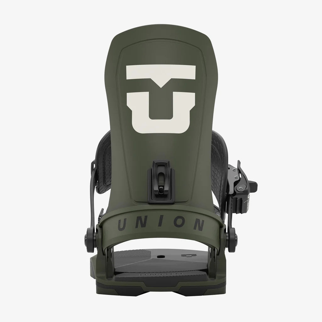 Union Force Snowboard Bindings Army Green