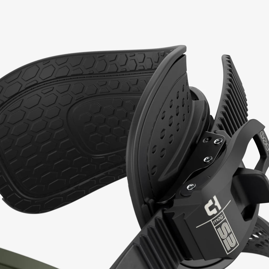Union Force Snowboard Bindings Army Green