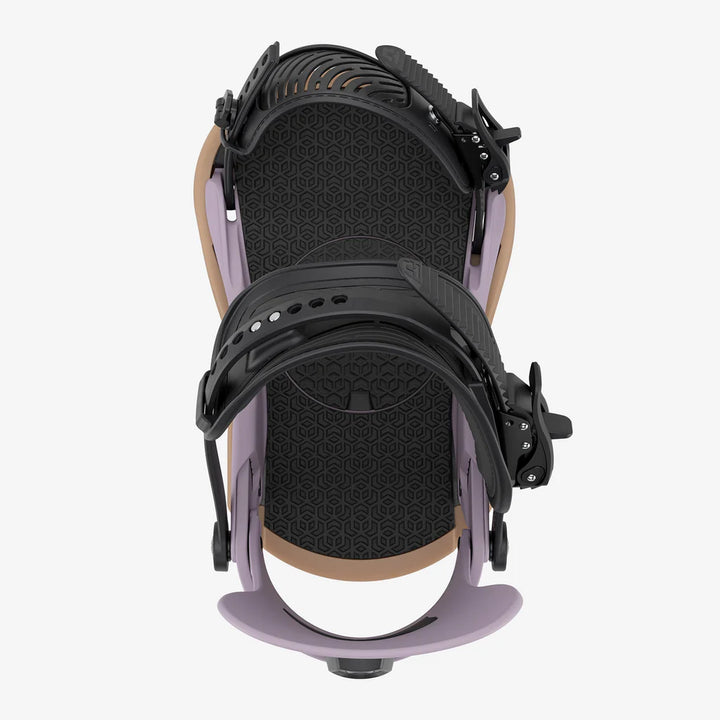 Union Strata Snowboard Bindings Grey Violet