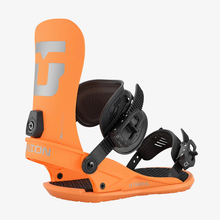 Union Strata Snowboard Bindings Orange