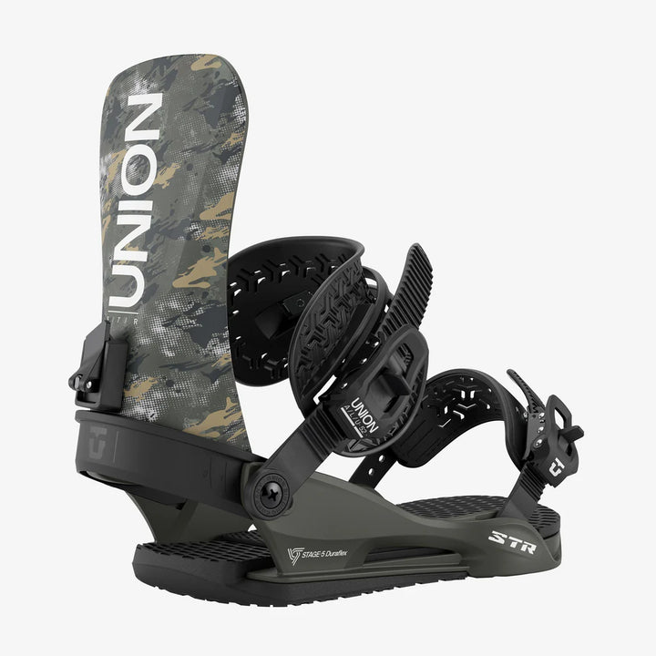 Union STR Snowboard Bindings Camo