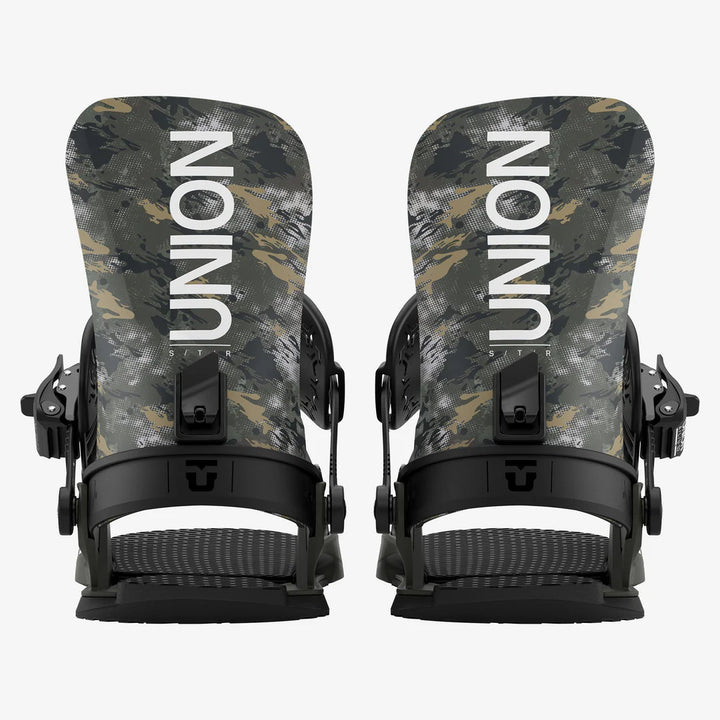 Union STR Snowboard Bindings Camo