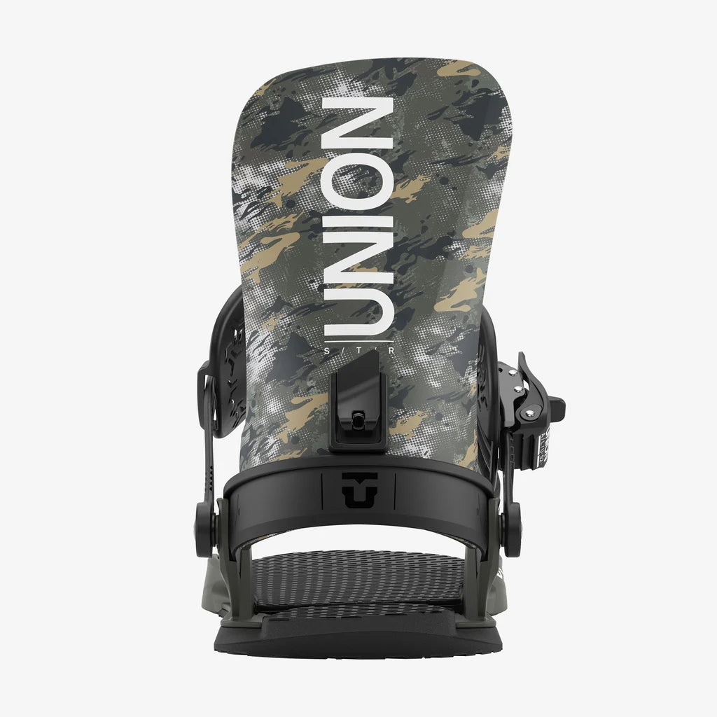Union STR Snowboard Bindings Camo