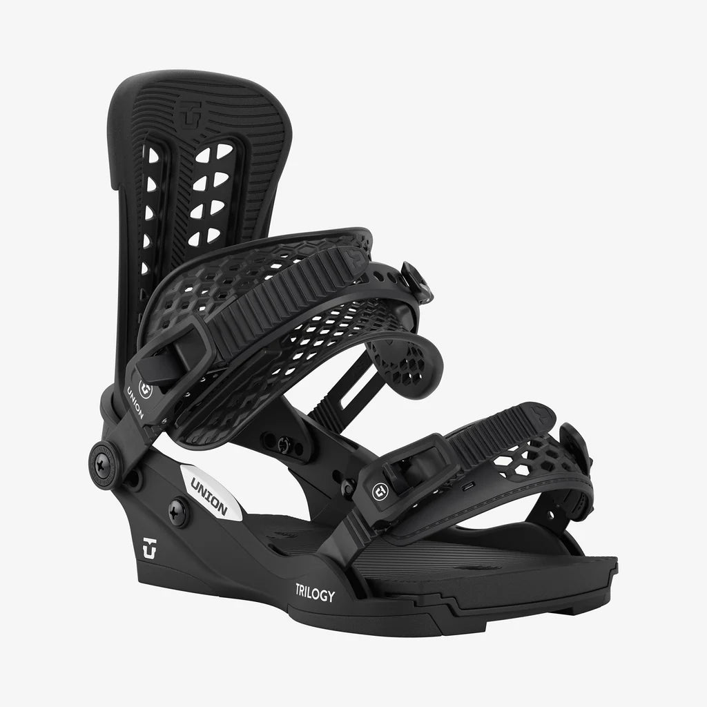 Union Trilogy Classic Snowboard Bindings Black