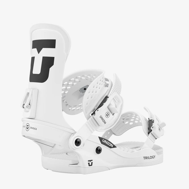 Union Trilogy Classic Snowboard Bindings White