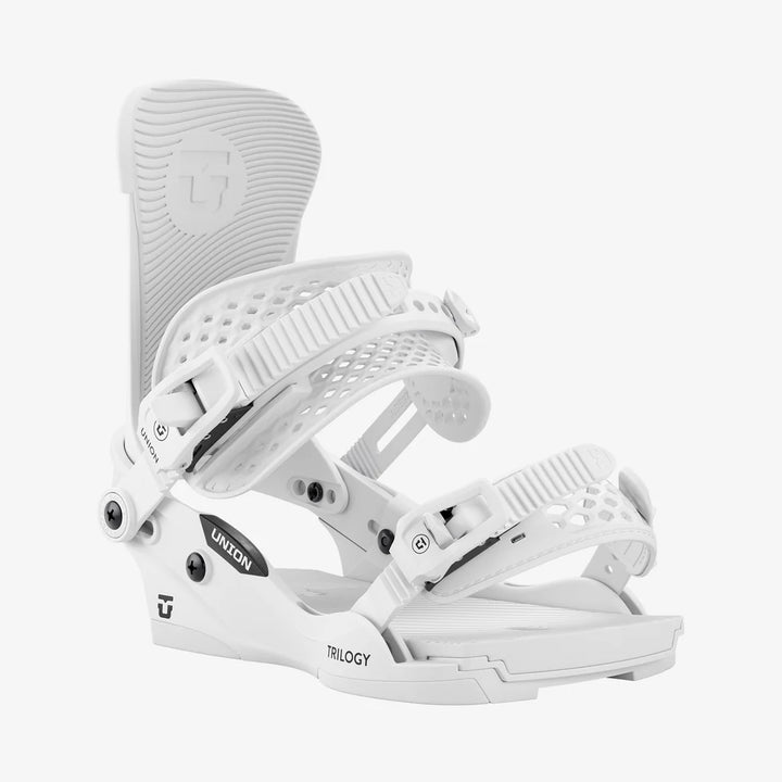 Union Trilogy Classic Snowboard Bindings White